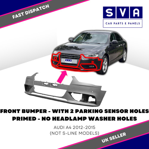 Audi 2012 2015 front bumper - audi, 2012-2015