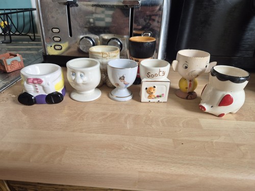 Vintage egg cups - vintage,