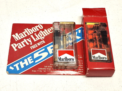 Vintage marlboro clear party - vintage,