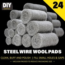 24 Steel Wire Wool Pads | Top