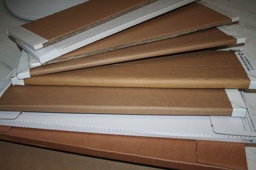 Cardboard empty bolts - x,