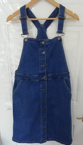 Fat face blue denim button - face,