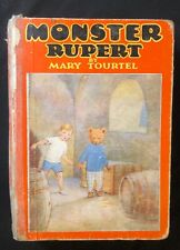 Mary Tourtel Monster Rupert 1934  Sampson Low 1934 RARE 1st ed