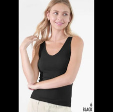 New Black Reversible Front and