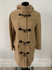 French Connection Camel Duffle Coat Size 10