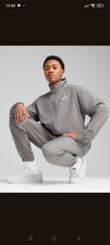 Men's Grey PUMA Men's Tracksuit Size Large