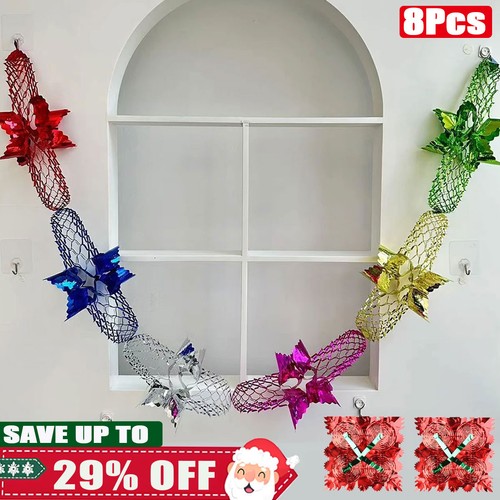 8pcs 2ft christmas foil - christmas,