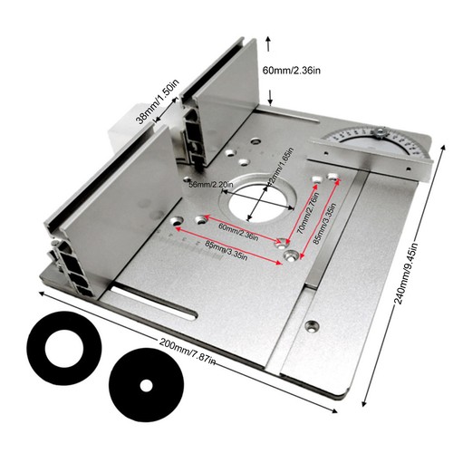 Router table insert - plate, 2