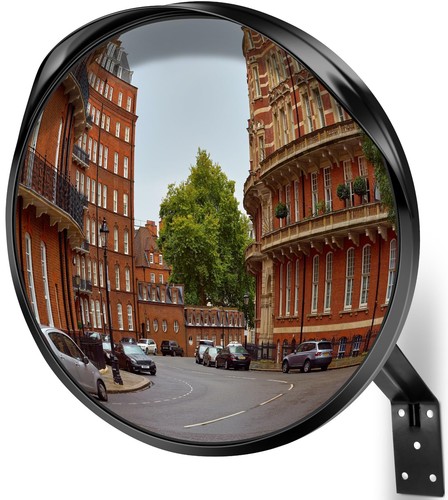 Acrylic convex traffic mirror - traffic,