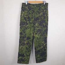 HMAK Danish Army M84 Combat Trousers Large Green Camo Military Cargo Pants