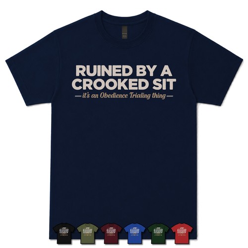 Ruined crooked sit - crooked,