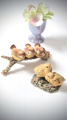Vintage capodimonte bird - capodimonte,