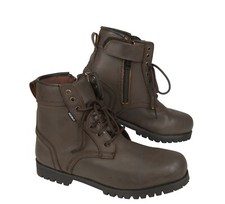 Modeka Lynton Mens B-Stock Motorcycle Boots (Brown) Size: 42
