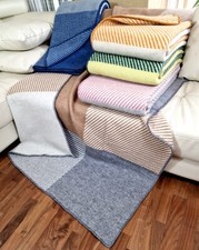 Throw Blanket 100% Wool Wool