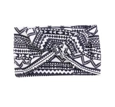 African Print Ankara Cross Knot Hair Turban Bandana Head Wrap - 27 Options