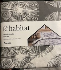 habitat Double woodcut print