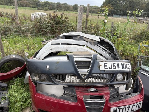 Front bumper alfa romeo - romeo, 156