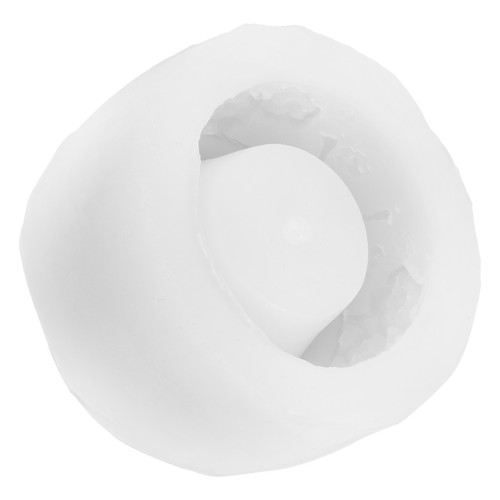 Silicone concrete pot - concrete, plant
