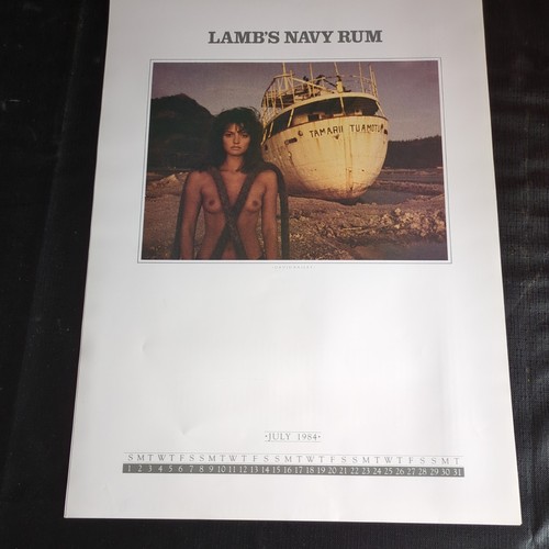 Lambs navy rum calendar - , 1984