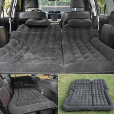 Car SUV Air Bed Sleep Travel Inflatable Mattress Cushion Mat Camping w Pump