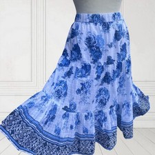 Roman Blue & White Boho Gypsy