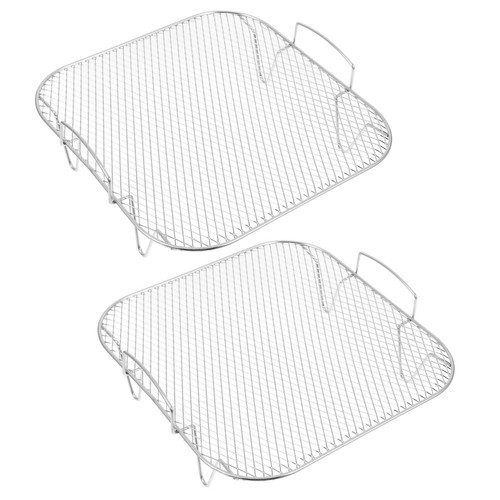 2pcs stainless steel air - steel, fryer