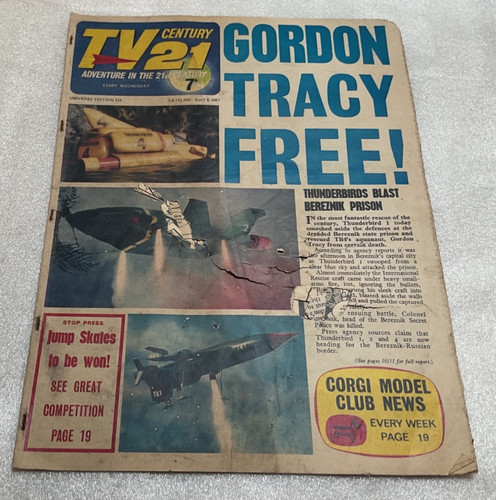Century tv21 comic - tv,