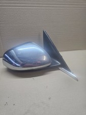 2011-2015 Jagauar Xf X250 O/s Drivers Door Mirror Wing Mirror Chrome Effect...