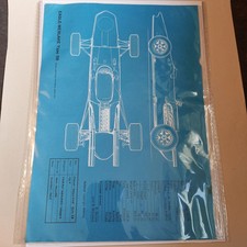 1967 Eagle Weslake type 58 design Registration Magazine Pullout Automotive Vtg