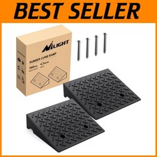 Anti-Slip Rubber Driveway Ramp