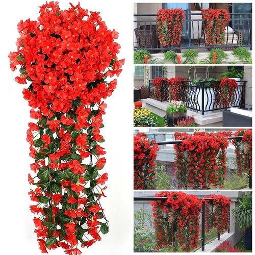 Artificial hanging violet - uk,