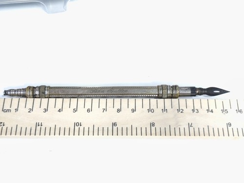Victorian retractable dip pen - victorian,
