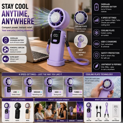 Portable rechargeable handheld - portable,