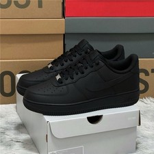 Multiple Sizes - Nike Air Force 1 Low '07 Black Shoes Unisex Trainers  New