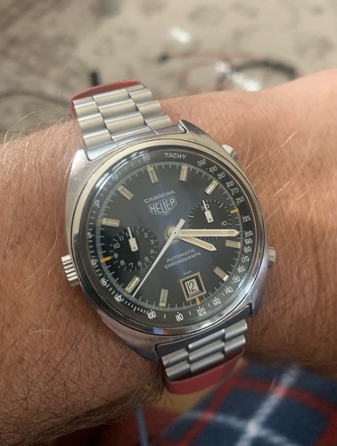 Vintage heuer carrera - vintage,