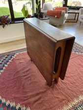 Vintage Teak Dropleaf Table By