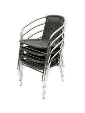 Grey Wicker Rattan Chairs