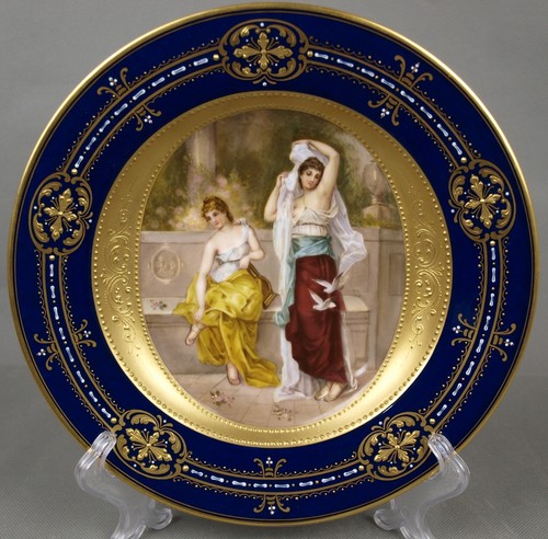 Royal vienna porcelain plate - royal,