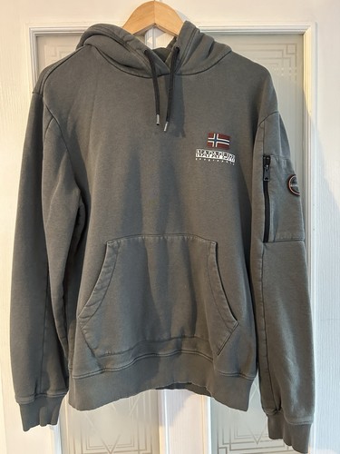 Napapijri men grey pullover - men's,