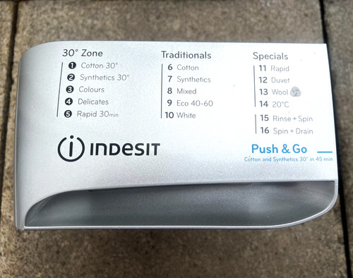 Indesit bwa81485x push go - indesit,