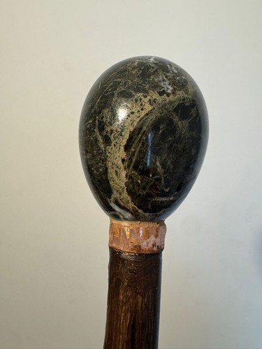 Walking stick with - root, ball