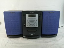 Sony Mini HiFi Stereo Personal Component System PMC-107L & Speakers