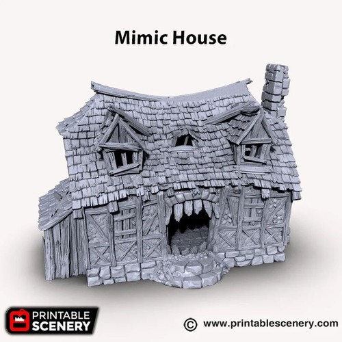 Mimic house scatter terrain - house,