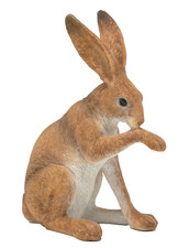 Hare ornament sculpture - ornament,