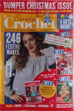 Simply Crochet Magazine #169 2025: Bumper Christmas Issue. 246 Festive Makes