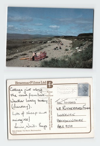 Vintage postcard isle arran - vintage,
