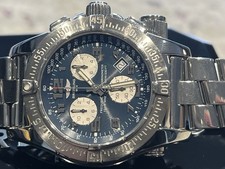 Breitling Emergency Mission Blue Dial 2010 A73322 Full Set Full Service History