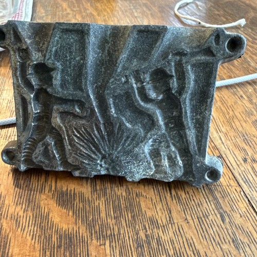 Vintage lead toy soldier mold - lead,