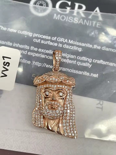 Mini jesus head - head, 925