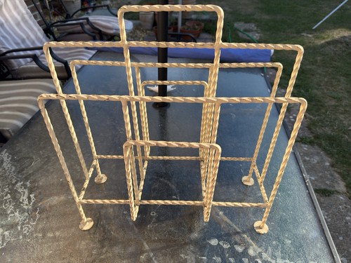 Vintage magazine rack - vintage,
